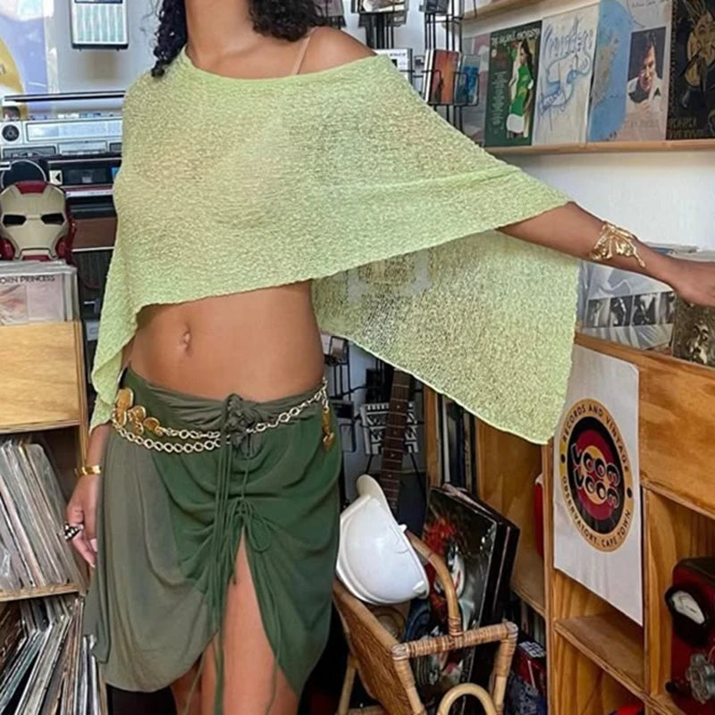 Knitted Pullover Y2k