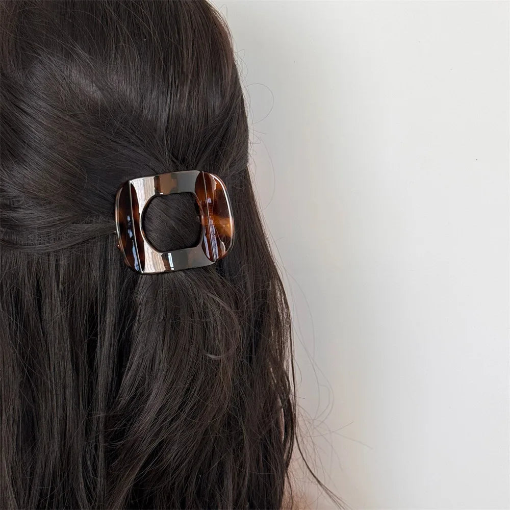 Vintage Elegant Hair Claw Clips/ Arc Shape