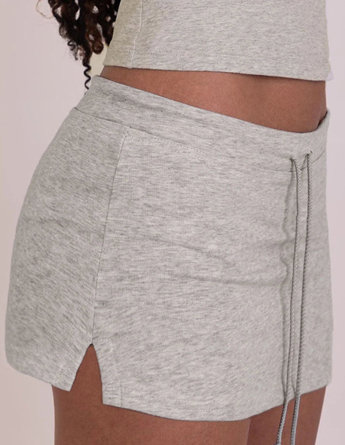 Micro Mini Low Waisted Gym Skirt