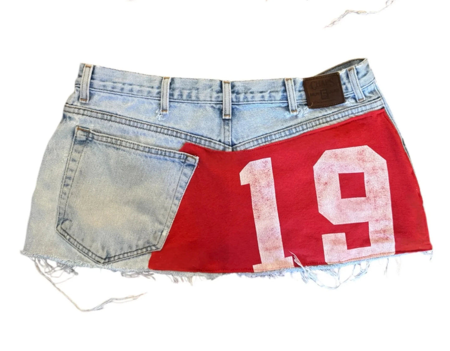 Blue Denim Y2k Mini Skirt Sexy Streetwear