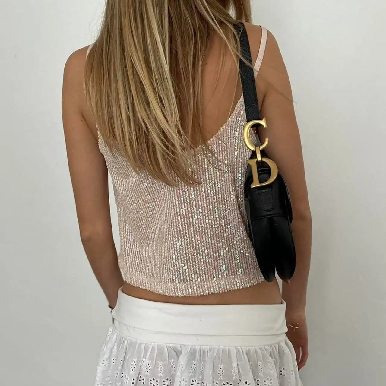 Sequin Cami Top