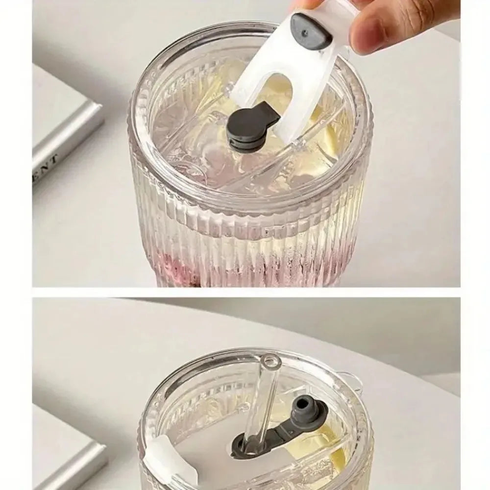 Stripe Glass Cup