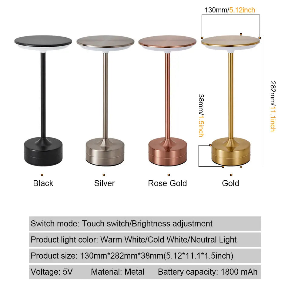 LED Table Lamp Touch Sensor