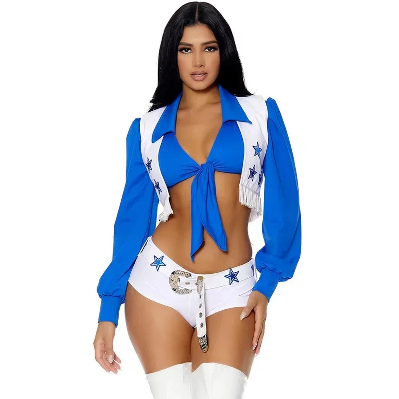 Dallas Cow Girl Cheerleader Costume