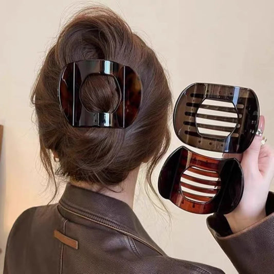 Vintage Elegant Hair Claw Clips/ Arc Shape