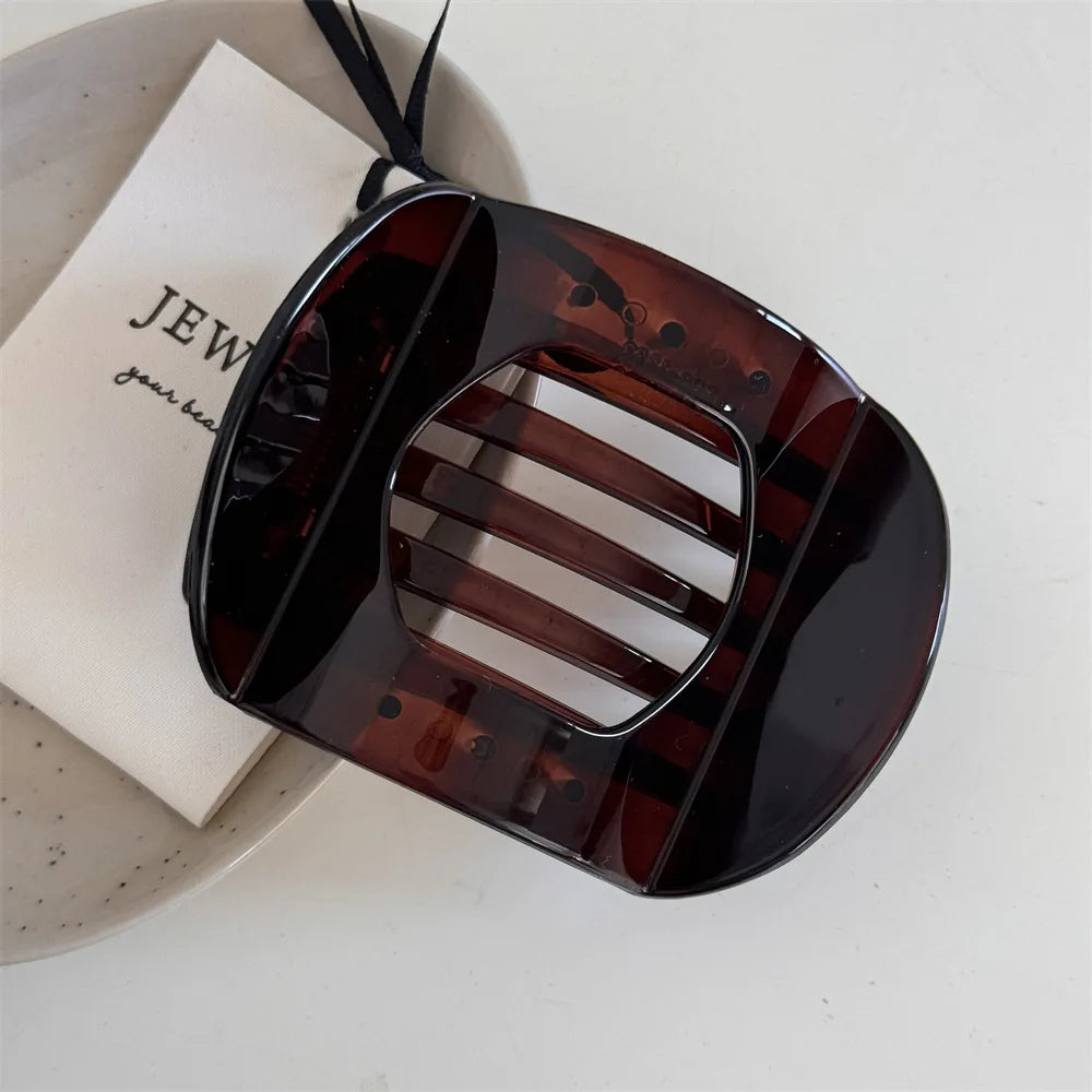 Vintage Elegant Hair Claw Clips/ Arc Shape