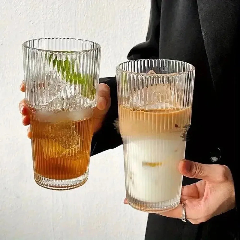 Stripe Glass Cup