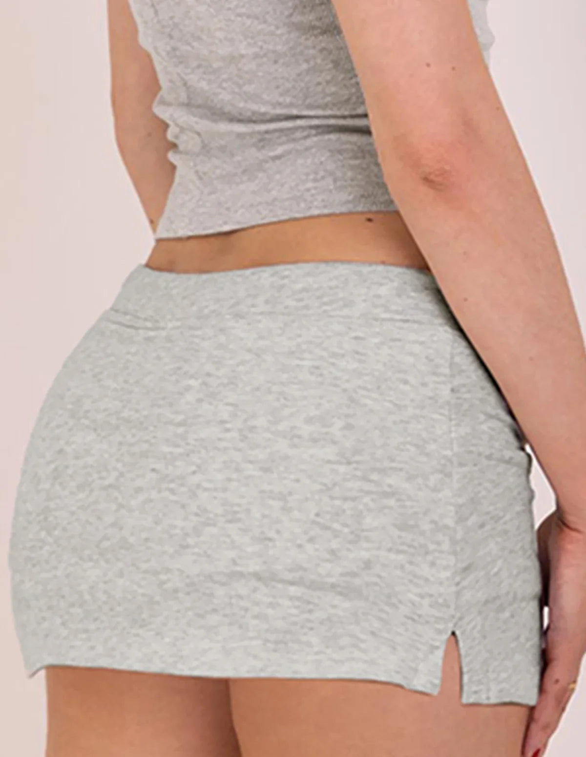 Micro Mini Low Waisted Gym Skirt